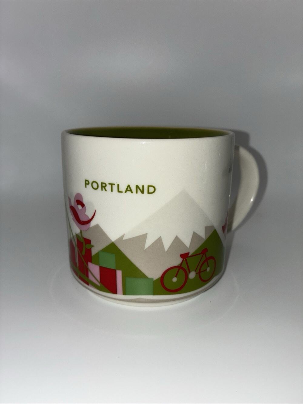 Starbucks Portland You Are Here Collection Series 14oz Coffee Tea Mug Cup 2014